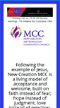 Mobile Screenshot of newcreationmcc.org